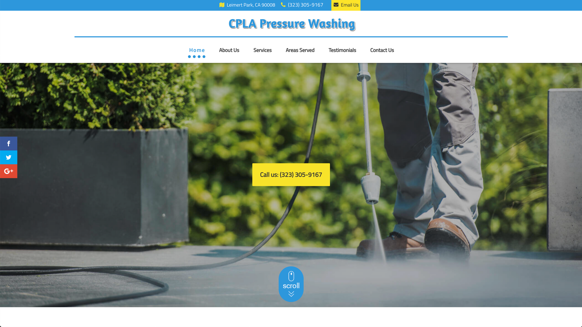 CPLA Pressure Washing