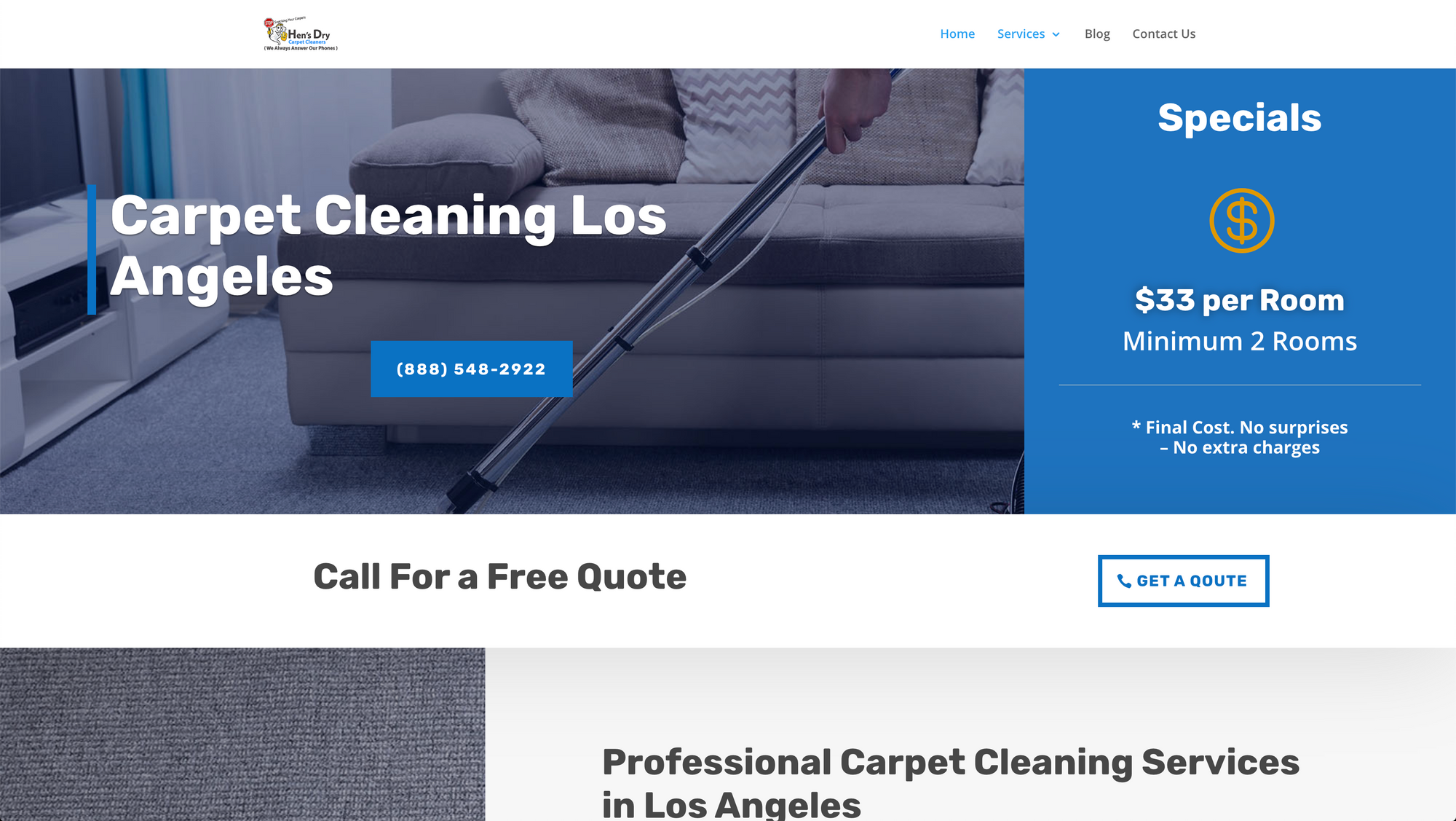 Hens Dry La Cleaning